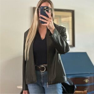 Vintage 90s Leather Jacket